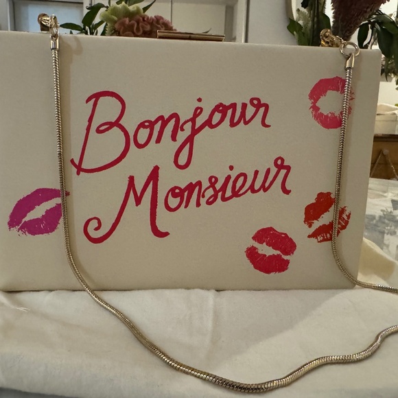 Kate Spade Valentines Clutch/Evening Purse - Picture 1 of 4